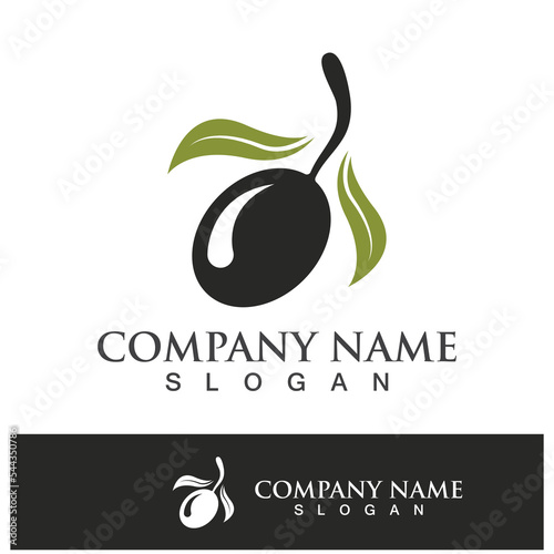 Extra virgin olive oil logo design