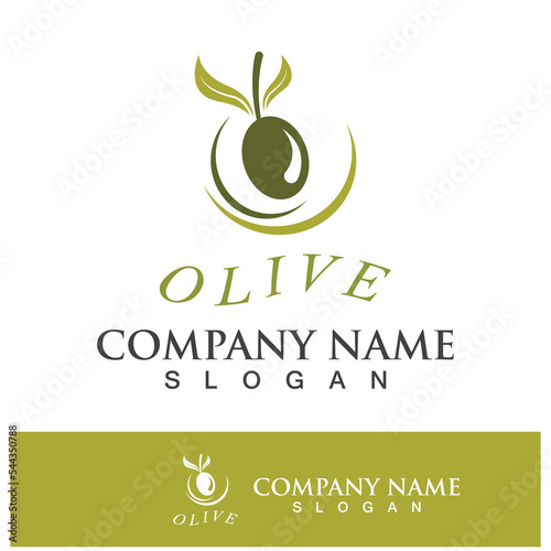 Extra virgin olive oil logo design