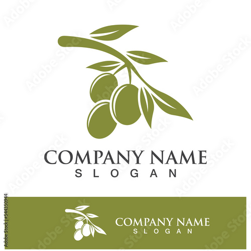Extra virgin olive oil logo design