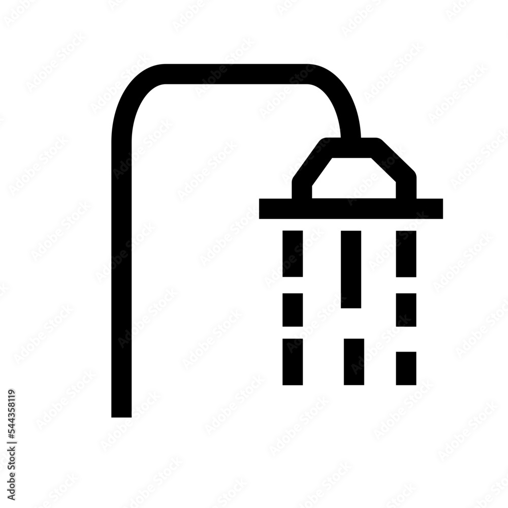 bath decorate furniture house interior room shower icon bath decorate furniture house interior room shower icon