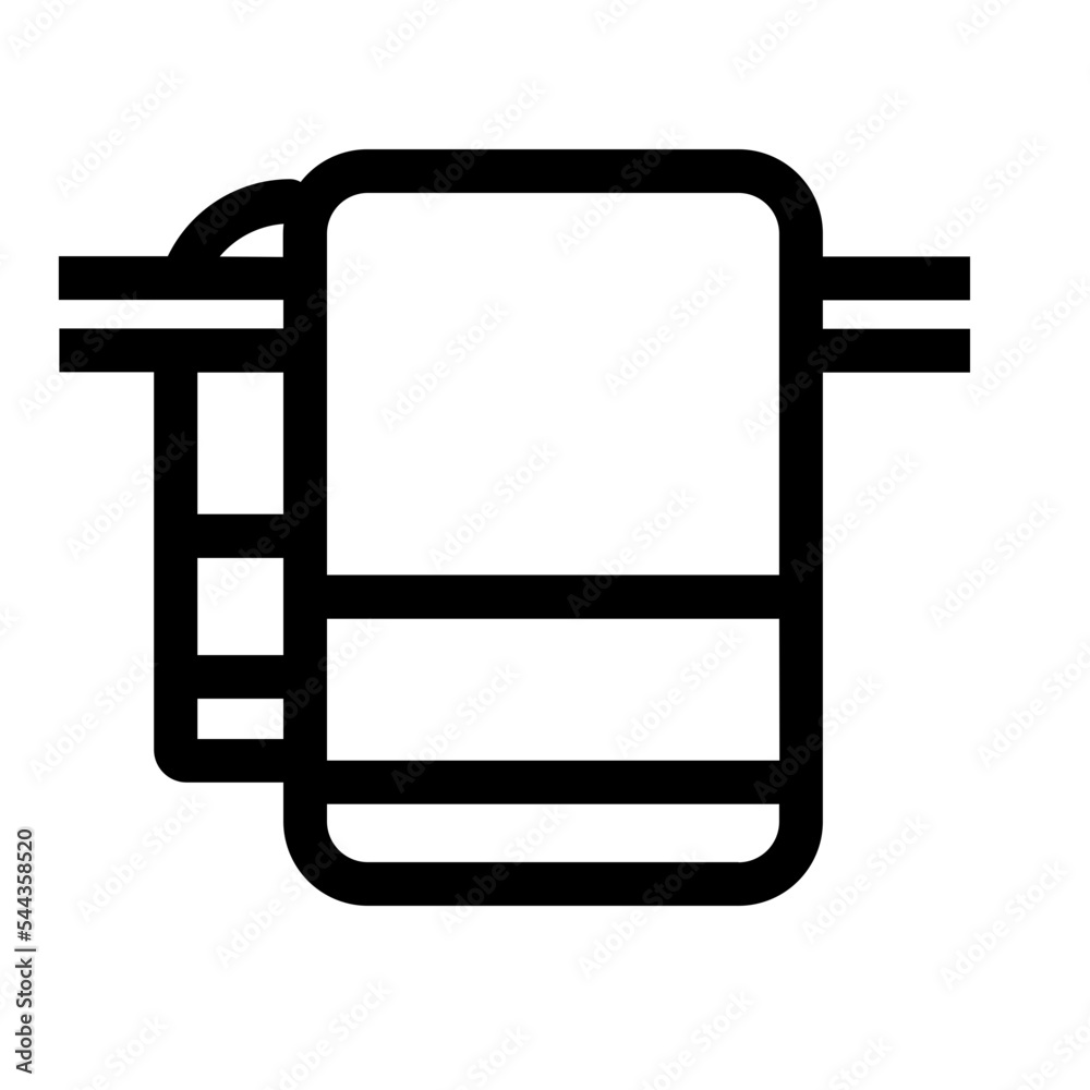 bathroom decoration interior towel icon bathroom decoration interior towel icon