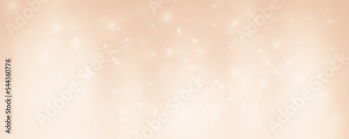 abstract gold christmas background with bokeh