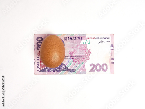 Prices for Ukrainian eggs are growing. Eggs on the background of the Ukrainian currency