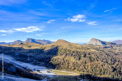 Panorama sulla Val Venegia  Dolomiti  Parco Naturale Paneveggio-Pale di San Martino  Italia