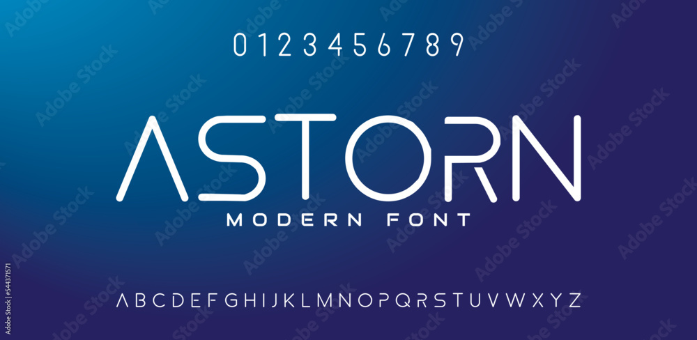 ASTRON, minimal line font. Alphabet letter fonts for tech. Typography modern style font set for logo, Poster, Banner. Vector typeface illustration. ASTRON, minimal line font. Alphabet letter fonts for tech. Typography modern style font set for logo, Poster, Banner. Vector typeface illustration.
