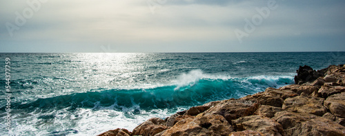 Brandung an der Côte d'Azur