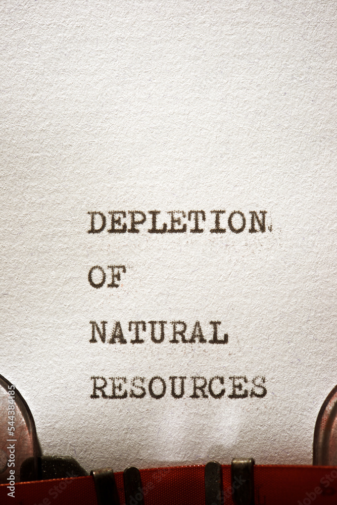 Depletion of natural resources Stock Photo | Adobe Stock