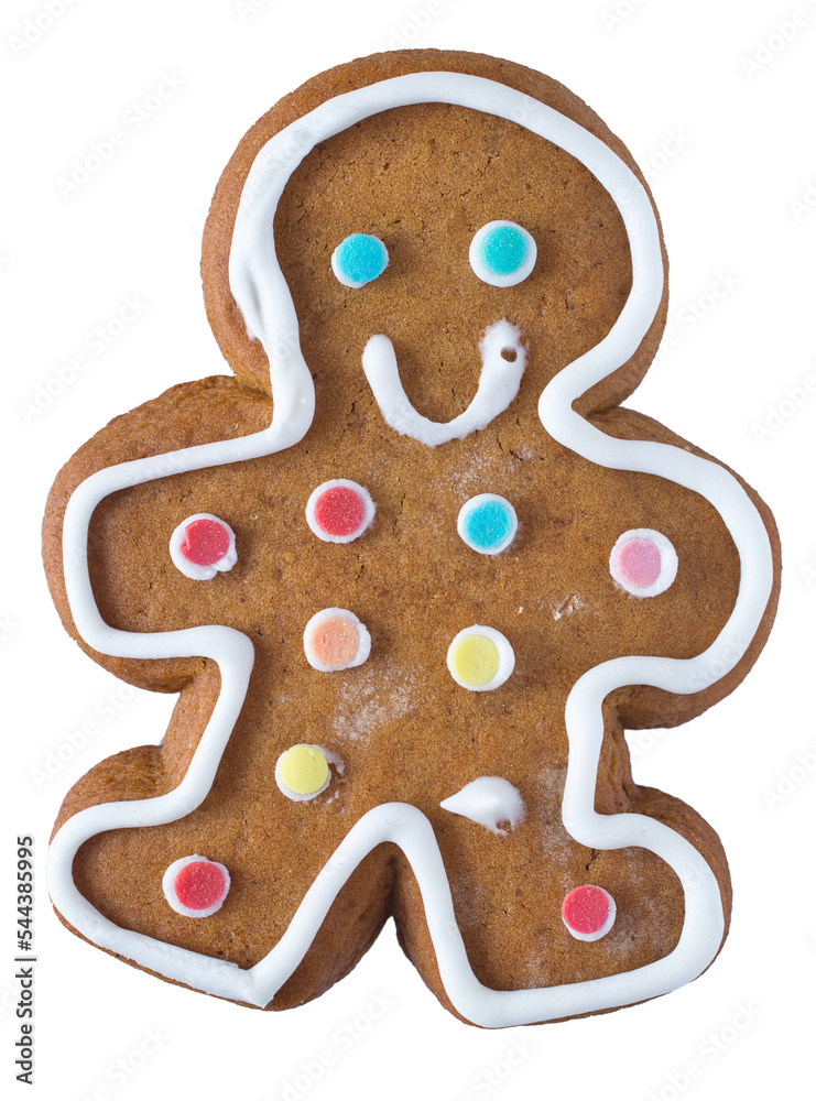 Gingerbread Man with a transparent background Gingerbread Man with a transparent background