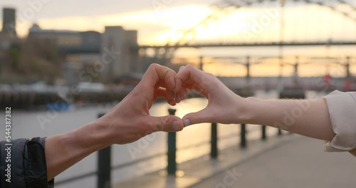 Cute Heart Hands