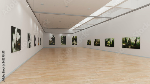 Art Museum Gallery Interior 34