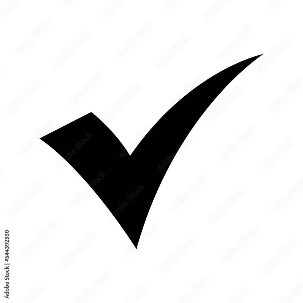 checkmark icon vector logo template checkmark icon vector logo template