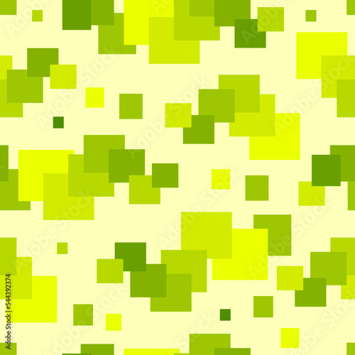 Background in military style. Digital camouflage seamless pattern. Abstract modern pixel texture for army and hunting fabric. Fashion print.