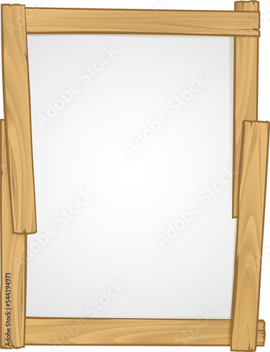 Wood Frame Sign Background ...