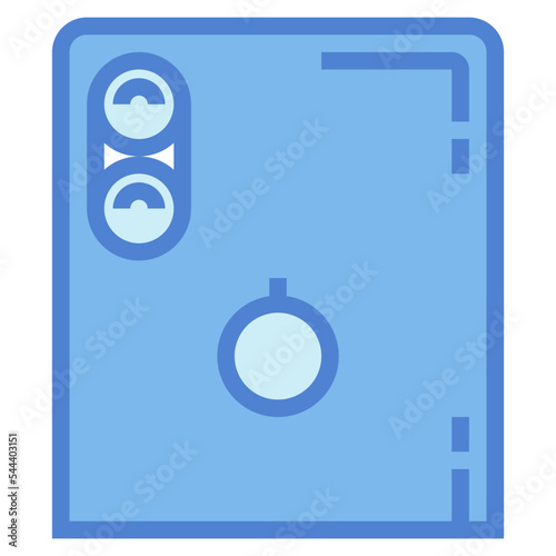 mobile camera two tone icon style