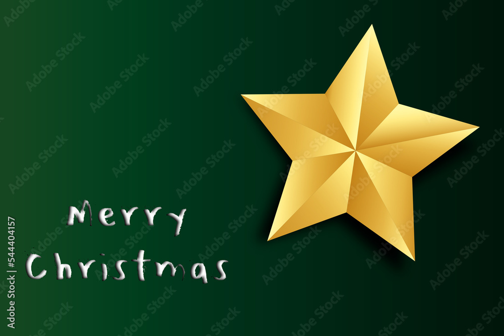 Obraz premium christmas star, design illustration