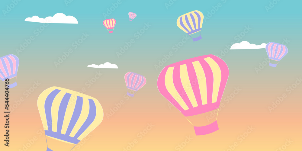 flying big balls in the sky flying big balls in the sky