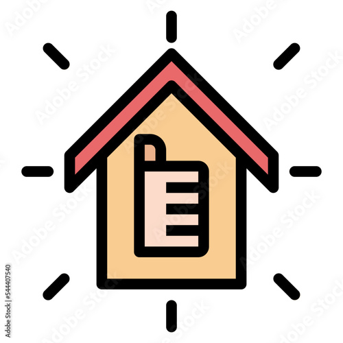 select filled outline icon style
