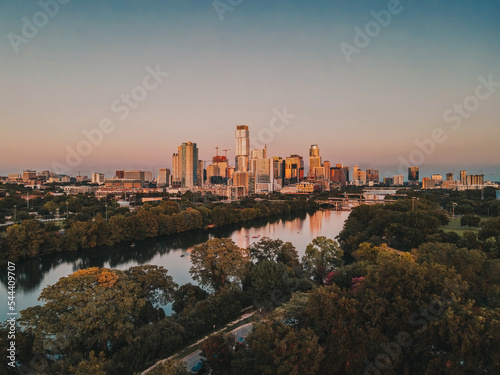 Austin Texas City Skyline
