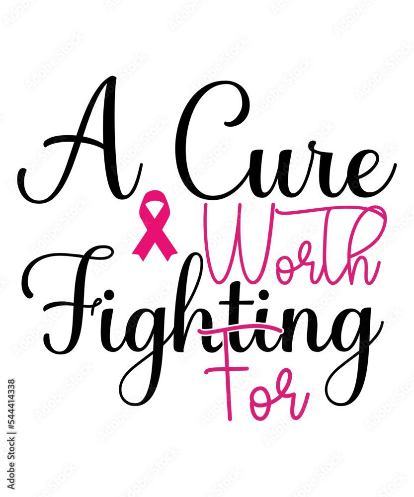 Breast Cancer SVG, Breast Cancer SVG Bundle, Breast Cancer SVG TShirt