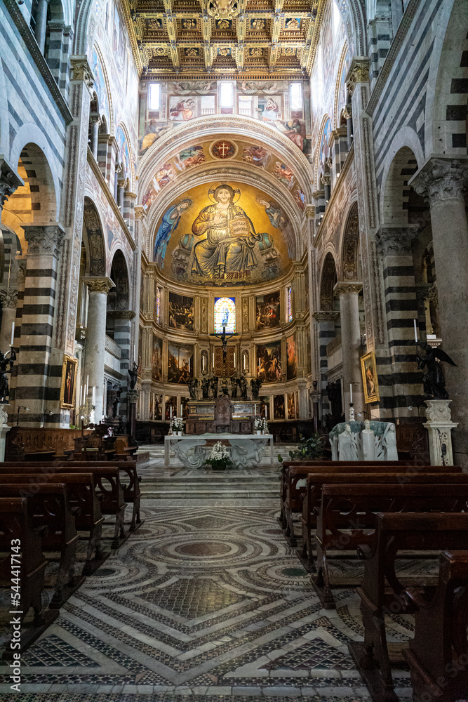 Leaning Tower and Cathedral of Pisa in Italy. Leaning Tower and Cathedral of Pisa in Italy.