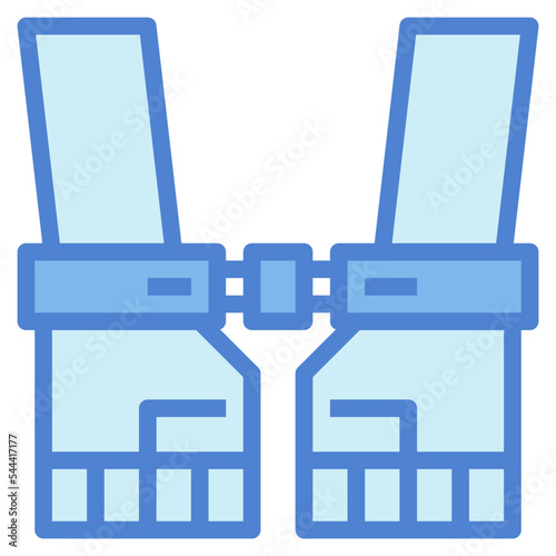 arrest two tone icon style