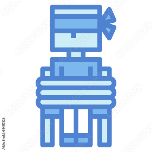 quarantine two tone icon style