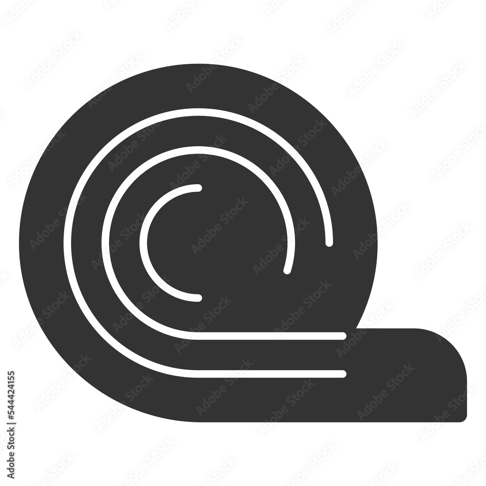 Snowball - icon, illustration on white background, glyph style Snowball - icon, illustration on white background, glyph style