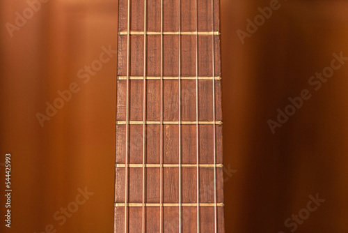 acoustic guitar close up