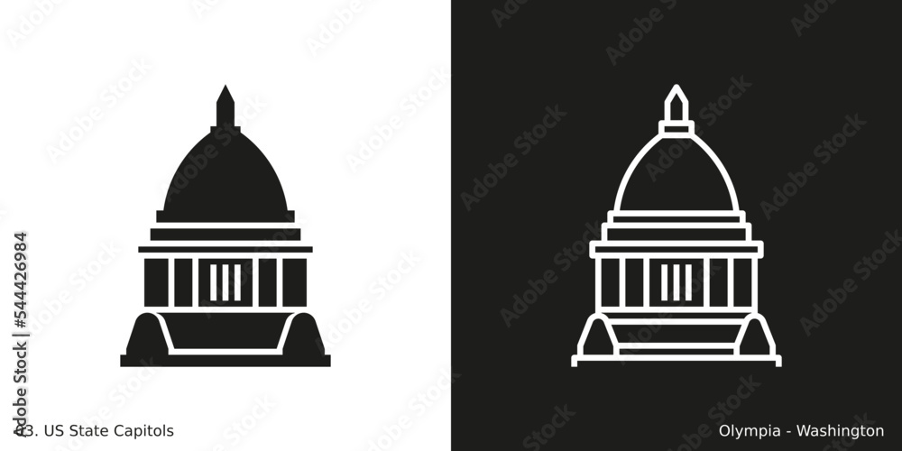 Olympia – Washington State Capitol Icon