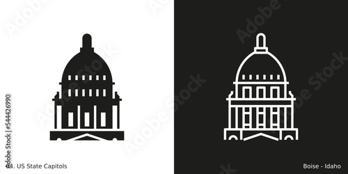 Boise – Idaho State Capitol Icon