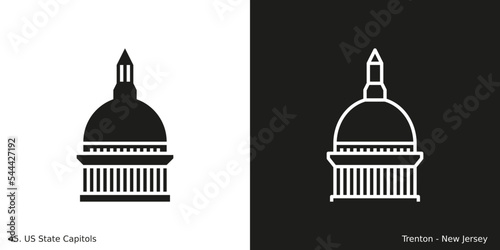 Trenton – New Jersey State Capitol Icon
