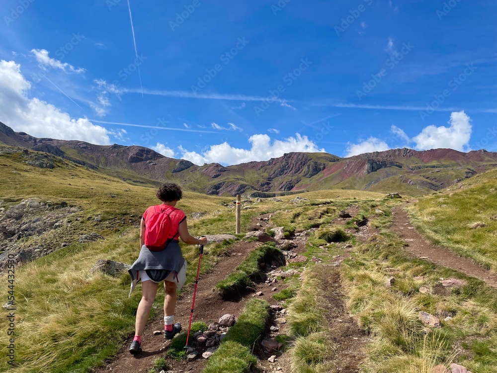 Fototapeta premium Ruta a ibón de Anayet