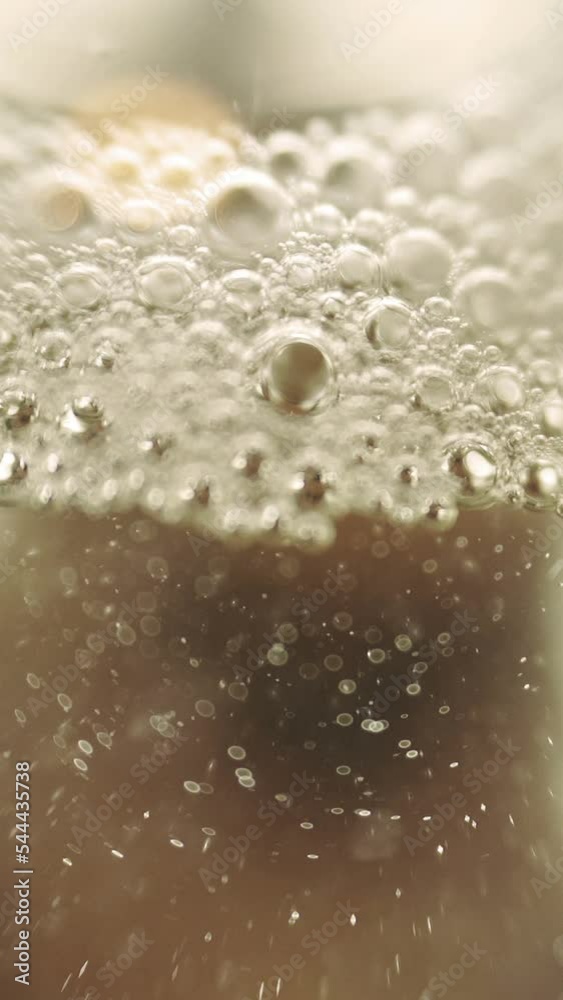 Beer Bubbles And Foam close up Beer Bubbles And Foam close up
