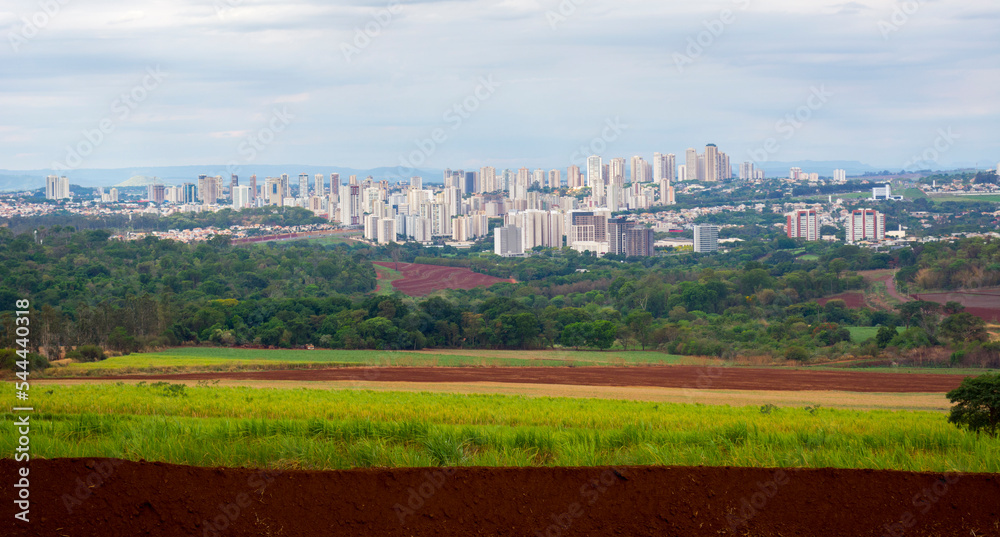Landscape of (Ribeirao Preto - Sao Paulo - Brazil)