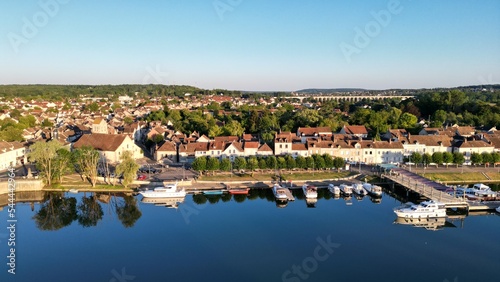 Saint Mammès, commune en france, la seine