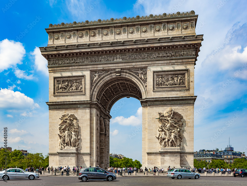 Obraz premium Arch of Triumph Paris France