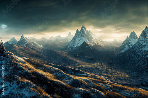 Winter mountain