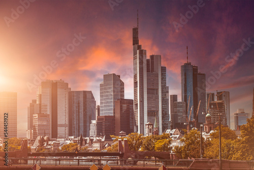 Frankfurt am Main Panorama Skyline 