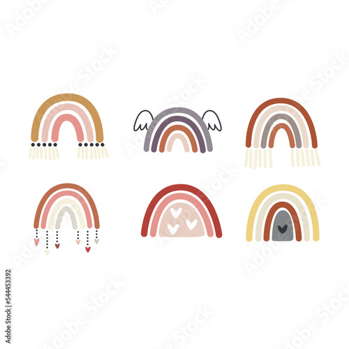 Baby Rainbows 1 - Baby Design | Farmhouse | Print | EPS10