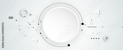 Technology data background, idea of global business solution