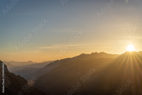 Sonnenschleier am Dachstein II