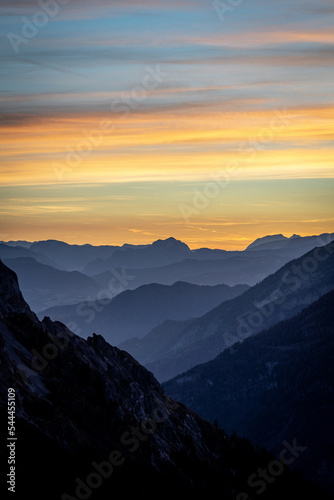 Sonnenaufgang am Dachstein I