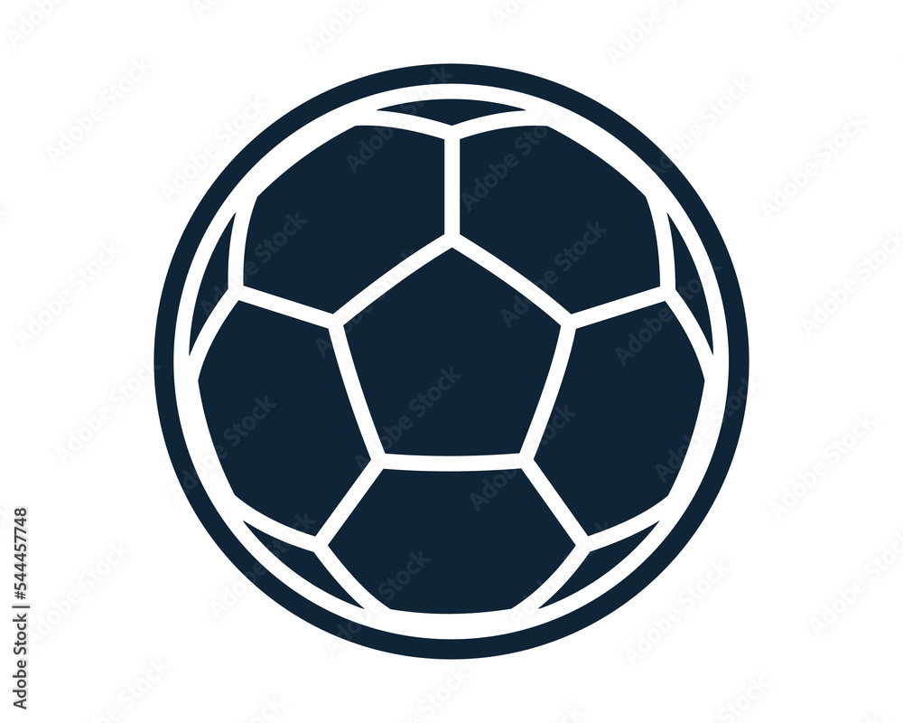 Soccer ball icon. Football game ball icons Soccer ball icon. Football game ball icons