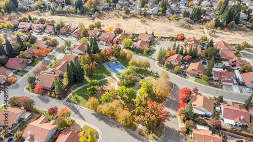 Residentail drone photo