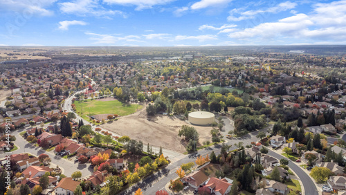 Residentail drone photo