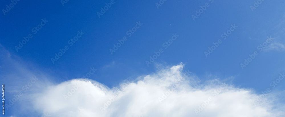 Blue sky background with white cloudy, copy space Blue sky background with white cloudy, copy space