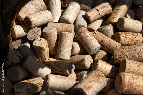 Wine corks, may be used as background photo