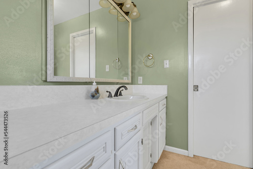 Bathroom with tile and tub