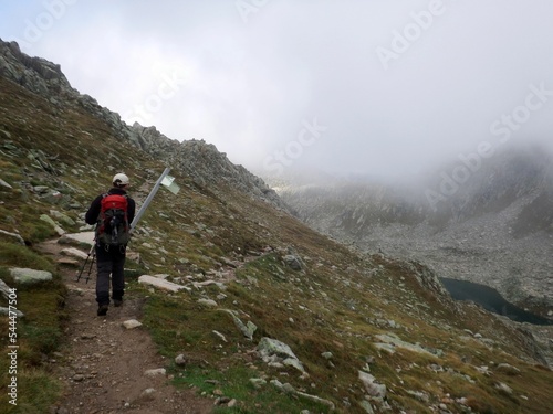 Pyrenees, Carros de Foc hiking tour. A week long hike from hut to hut on a natural scenery with lakes, mountains and amazing flora and fauna.
