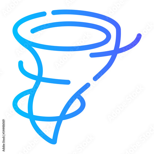 twister gradient icon